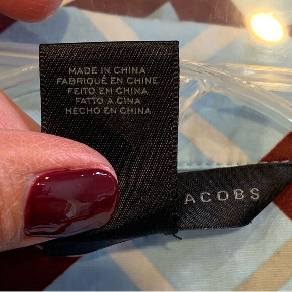 Marc by Marc Jacobs Blue Plaid Mini Dress Size Large - Picture 8 of 10